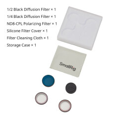 SmallRig 5789 1/2 & 1/4 Black Diffusion Filter Kit For DJI Osmo Nano