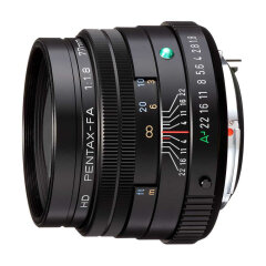 Pentax HD FA 77mm f/1.8 Limited Zwart