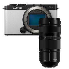 Panasonic Lumix S9 Wit + 100-500mm f/5-7.1
