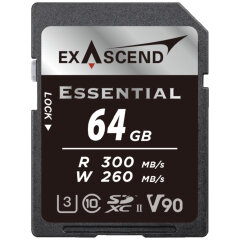 Exascend Essential UHS-II SD Card(V90) 64GB