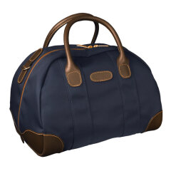 Billingham Overnighter - Navy/Chocolate