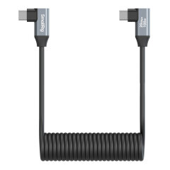 SmallRig 4793 USB-C (Angled) To USB-C (Angled) Coiled Dat...