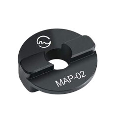 Sunwayfoto Manfrotto Ballhead adapter sunken top MAP-02