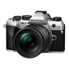 OM SYSTEM OM-5 Mark II Zilver +12-45mm f/4.0 PRO