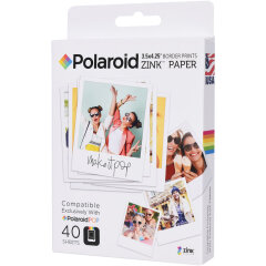 Polaroid Zink Papier 3.5 x 4.25 inch - 40 sheets