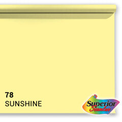 Superior Achtergrondpapier Sunshine 2.72m x 11m