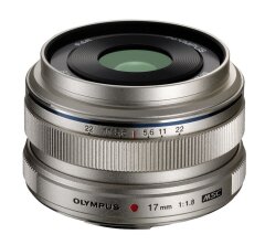 Olympus M.Zuiko Digital ED 17mm f/1.8 - Zilver