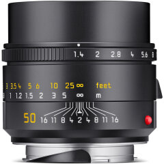 Leica Summilux-M 50mm f/1.4 zwart