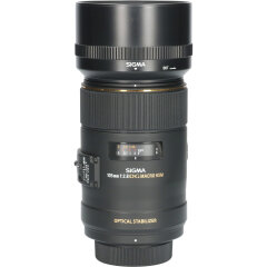 Tweedehands Sigma 105mm f/2.8 EX DG OS HSM Macro Nikon CM6919