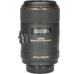 Tweedehands Sigma 105mm f/2.8 EX DG OS HSM Macro Nikon CM7808