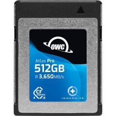 OWC 512GB Atlas Pro CFexpress 4.0 Type B