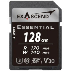 Exascend Essential UHS-I SD Card(V30) 128GB