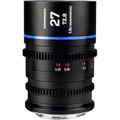 Laowa Nanomorph 27mm T2.8 1.5X S35 (Blue) (Cine) Nikon Z