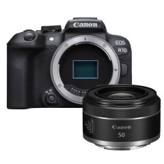 Cameraland Canon EOS R10 + RF 50mm f/1.8 STM aanbieding