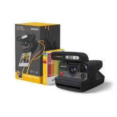 Polaroid Flip - Black + Color Film Bundle