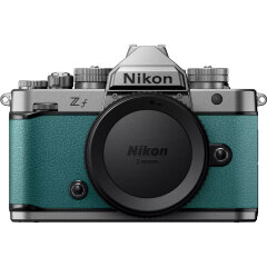 Nikon Z f Silver Body Teal Blue