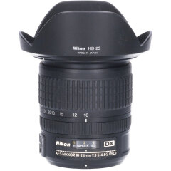 Tweedehands Nikon AF-S 10-24mm f/3.5-4.5G ED DX CM3837