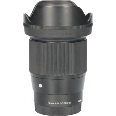 Tweedehands Sigma 16mm f/1.4 DC DN Contemporary Sony E CM6454