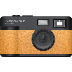 IMPOSABLE X10 PRO Sunset Yellow 12MP Screenless Retro Camera