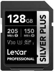 Lexar SD Silver Plus UHS-1 128GB V30