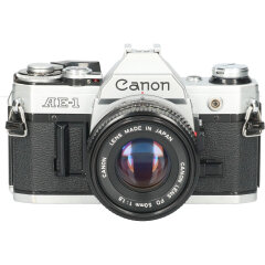 Tweedehands Canon AE-1 + Canon New FD 50mm f/1.8 CM3199