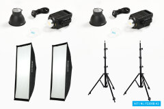 Nanlite FS-200B Bi-Colour LED Dual Kit