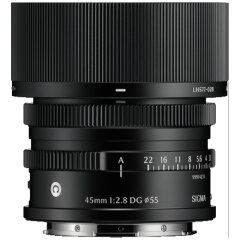 Sigma 45mm f/2.8 DG (C) Black E-mount