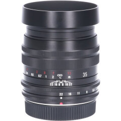 Tweedehands Voigtlander Macro APO Ultron 35mm f/2.0 - Fuji X Zwart CM2281