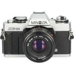 Tweedehands Minolta XG-M met MD 50mm f/2 CM5250