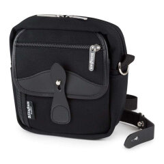 Billingham Pola Stowaway - Black / Black Leather