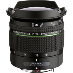 Pentax HD DA Fisheye 10-17mm f/3.5-4.5 ED