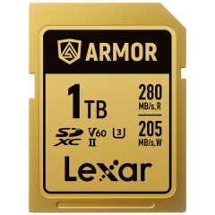 Lexar SDXC Pro Gold Series Armor UHS-II 1TB V60
