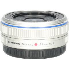 Tweedehands Olympus M.Zuiko Digital 17mm f/2.8 Pancake - Zilver CM5491