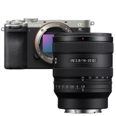 Sony A7C II Zilver + FE 16-25mm f/2.8 G