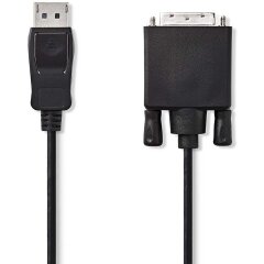 Nedis DisplayPort-Kabel | DisplayPort Male | DVI-D 24+1-Pins