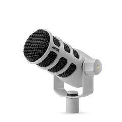 Rode PodMic podcast microfoon White