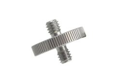 Caruba Male to Male 1/4 inch Stainless Steel Adapter/Tripod / QR Plate Camera Coupler