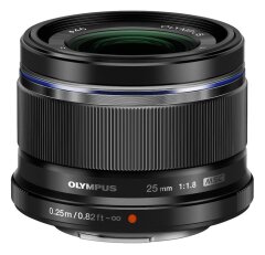 Olympus M.Zuiko Digital ED 25mm f/1.8 - Zwart
