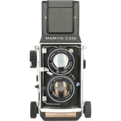 Tweedehands Mamiya C220 + Sekor 80mm f/2.8 Blue dot CM3182
