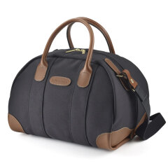 Billingham Overnighter - Black Fibrenyte/Tan