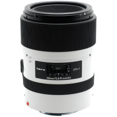 Tokina ATX-I 100mm f/2.8 FF Macro Nikon F White