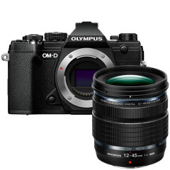 Olympus OM-D E-M5 Mark III Zwart + 12-45mm PRO