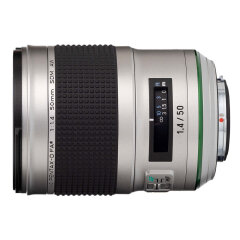 Pentax HD D-FA 50mm f/1.4 SDM AW Silver