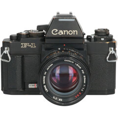 Tweedehands Canon F-1 + FD 50mm f/1.4 SSC CM3201