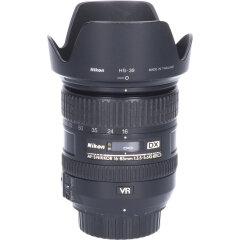 Tweedehands Nikon AF-S 16-85mm f/3.5-5.6G ED VR DX CM4440