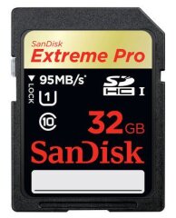 Sandisk SDHC Extreme Pro 32GB 95MB/s V30