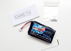 CAME-TV replacement battery CAME-TV single 1 (LIPO 1000MAH 11.1v)