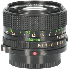 Tweedehands Canon New FD 50mm f/1.4 Lens CM6626
