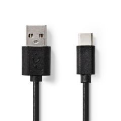 Nedis USB 2.0 Kabel USB-C M-A M