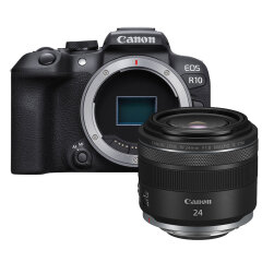 Cameraland Canon EOS R10 + RF 24mm f/1.8 Macro IS STM aanbieding